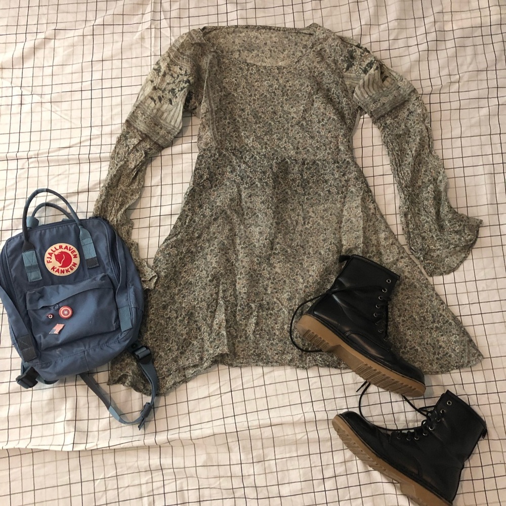 Vintage Bohemian Dress